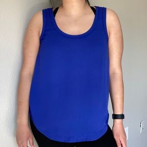 Philosophy Blue work tank top